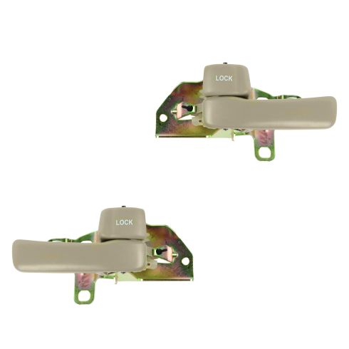 92-96 Toyota Camry Beige Inside Door Handle PAIR
