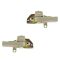 92-96 Toyota Camry Beige Inside Door Handle PAIR
