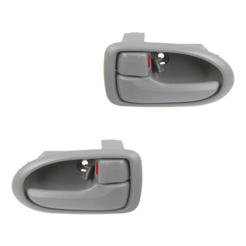 00-06 Mazda MPV Gray Inside Door Handle PAIR