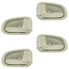 93-97 Toyota Corolla Beige Inside Door Handle (Set of 4)