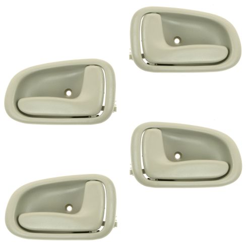 93-97 Toyota Corolla Beige Inside Door Handle (Set of 4)