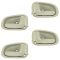 93-97 Toyota Corolla Beige Inside Door Handle (Set of 4)