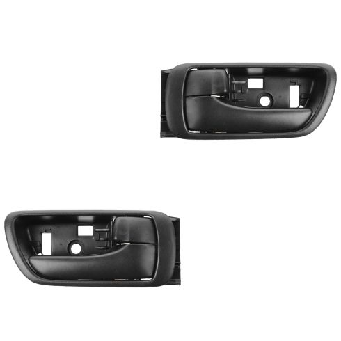 02-06 Toyota Camry Black Inside Door Handle PAIR