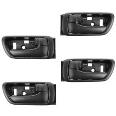 02-06 Toyota Camry Black Inside Door Handle SET of 4
