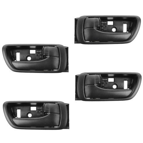 02-06 Toyota Camry Black Inside Door Handle SET of 4