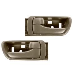 02-06 Toyota Camry Brown Inside Door Handle PAIR