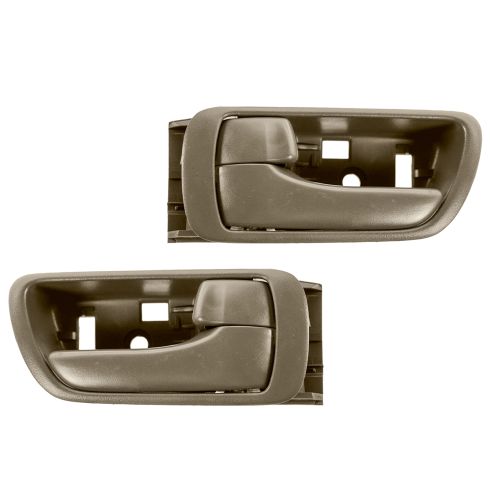 02-06 Toyota Camry Brown Inside Door Handle PAIR