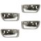 02-06 Toyota Camry Brown w/Chrome Lever Inside Door Handle SET of 4