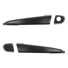 98-00 BMW 3 Series Cpe, Sedan, Wagon Textured Black Door Handle (LH w/Keyhole, RH w/o Keyhole) PAIR