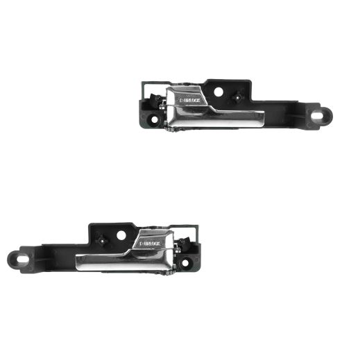 06-12 Fusion; 10-12 Hybrid; 06-11 Milan; 06 Zephyr; 07-12 MKZ Front Door Inside Chrome Handle PAIR