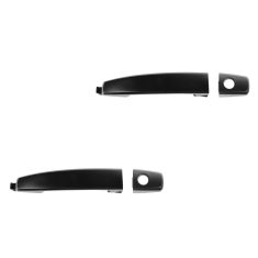 07-11 Aveo Sedan; 12 Chevy Captiva Sport; 08-12 Vue Front Outer PTM Door Handle (w/Keyhole) PAIR