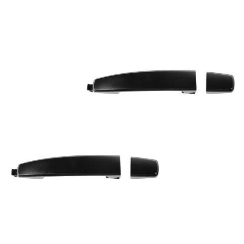 07-11 Aveo Sedan; 12 Chevy Captiva Sport; 08-12 Vue Rear Outer PTM Door Handle (w/o Keyhole) PAIR