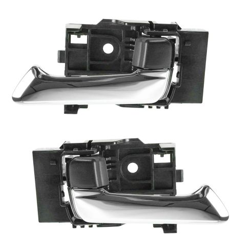 04-12 Colorado, Canyon; 06 I280, I-350; 07-08 I-290; I-370 Inside Black w/Chrm Lever Dr Hdle PAIR
