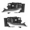 04-12 Colorado, Canyon; 06 I280, I-350; 07-08 I-290; I-370 Inside Black w/Chrm Lever Dr Hdle PAIR