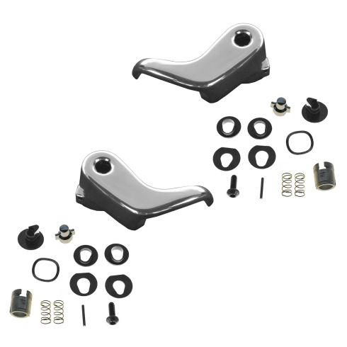 73-94 GM Full Size SUV, PU, Van Locking Vent Window Handle Kit PAIR