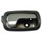 05-10 Chevy Cobalt; 07-09 Pontiac G5 Rear Black w/Chrome Lever Inside Door Handle RR