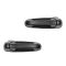99-04 Jeep Grand Cherokee Rear Outer Textured Black Door Handle PAIR