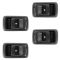 96-02 Toyota 4Runner; 01-04 Tacoma Crew Cab; 95-99 Tercel Inside Black Door Handle SET of 4