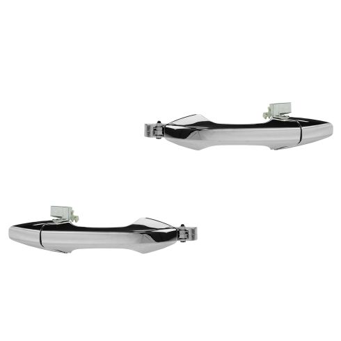 10-13 Honda Accord Crosstour Rear Chrome Outside Door Handle PAIR