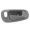 98-02 Toyota Corolla, Chevy Prizm (w/Manual Windows w/Pwr Locks) Frt Lt Gray Inside Door Handle PAIR