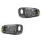 98-02 Toyota Corolla, Chevy Prizm (w/Manual Windows w/Pwr Locks) Frt Lt Gray Inside Door Handle PAIR