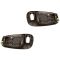 98-02 Toyota Corolla, Chevy Prizm (w/Manual Windows w/Power Lcks) Frnt Brown Inside Door Handle PAIR