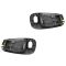 98-02 Toyota Corolla, Chevy Prizm (w/Manual Windows w/Pwr Lcks) Frnt Dk Gray Inside Door Handle PAIR