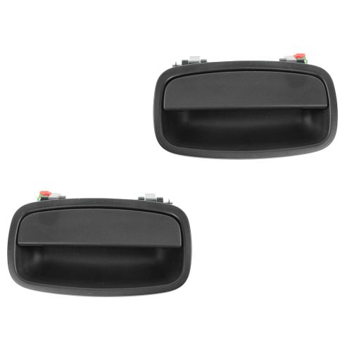 95-02 Kia Sportage Rear Textured Black Outside Door Handle PAIR