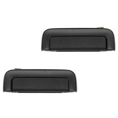97-04 Mitsubishi Montero Sport Front Textured Black Outside Door Handle PAIR