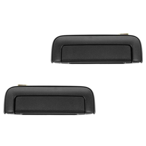 97-04 Mitsubishi Montero Sport Front Textured Black Outside Door Handle PAIR