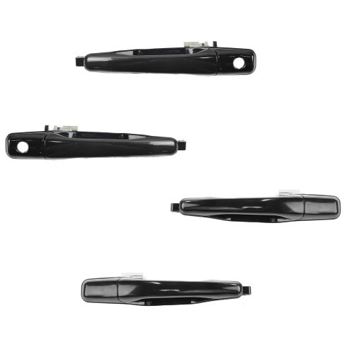 02-07 Mitsubishi Lancer; 03-06 Lancer Evo Front or Rear PTM Outside Door Handle Kit (Set of 4)