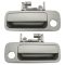 97-01 Toyota Camry, Lexus ES300 Front Gray (1B2) Exterior Door Handle (w/Keyhole) PAIR