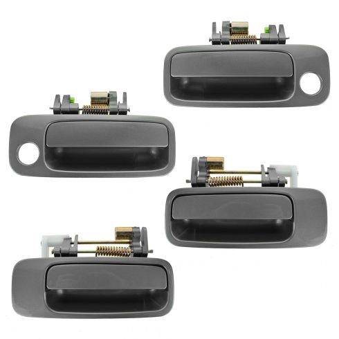 97-01 Toyota Camry, Lexus ES300 Front & Rear Gray (1B2) Exterior Door Handle SET of 4