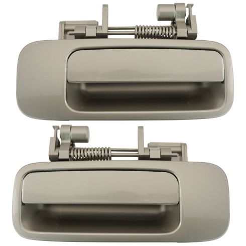 97-01 Toyota Camry, Lexus ES300 Rear Beige (4M9) Exterior Door Handle PAIR