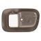 98-03 Toyota Sienna Front Inside Brown Door Handle & Bezel SET