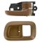 98-03 Toyota Sienna Front Inside Brown Door Handle & Bezel RH