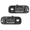 97-01 Honda CR-V; 95-98 Odyssey (w/Lock Provision) Inside Gray w/Chrome Pull Handle Door Handle PAIR