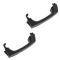 06-10 Hummer H3; 09-10 H3T Textured Black Exterior Door Handle w/Cap PAIR
