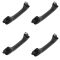 06-10 Hummer H3; 09-10 H3T Textured Black Exterior Door Handle w/Cap SET of 4