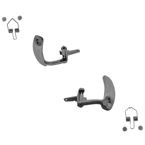 95-02 Chev PU Truck SUV Int Door Handle Lever Chrome PAIR