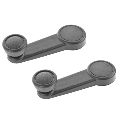 00-11 Ford Focus Black Manual Window Crank PAIR