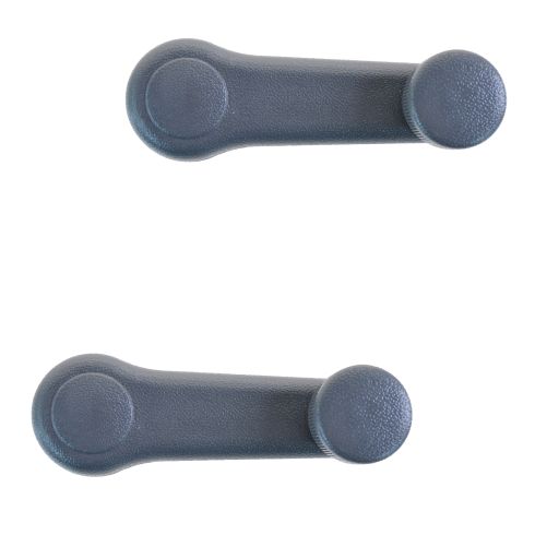 95-06 Accent; 96-00 Elantra; 99-01 Sonata Gray Window Crank PAIR