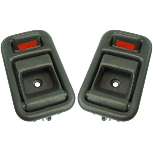 89-91 Suzuki Swift, Geo Metro Gray Interior Door Handle PAIR
