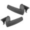 02-08 Dodge Ram 1500; 02-09 2500 3500 Black Inside Door Handle PAIR