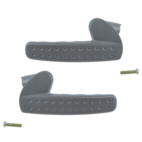 02-08 Dodge Ram 1500; 02-09 2500 3500 Gray Inside Door Handle PAIR