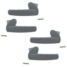 02-08 Dodge Ram 1500; 02-09 2500 3500 Gray Inside Door Handle Set of 4