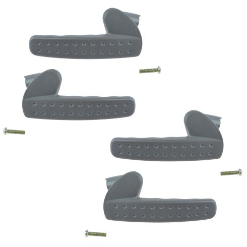 02-08 Dodge Ram 1500; 02-09 2500 3500 Gray Inside Door Handle Set of 4