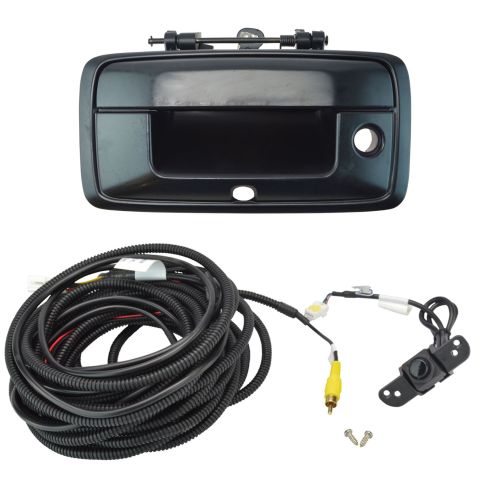 14-15 Silverado, Sierra 1500; 15 2500 3500 PTM Rear View Back Up Camera Upgrade Kit (Add on)