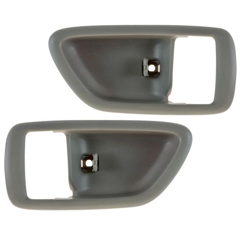 04-06 Toyota Tundra (Double Cab); 01-07 Sequoia; 00-04 Avalon Fawn Inside Door Handle Bezel Pair