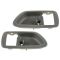 04-06 Toyota Tundra (Double Cab); 01-07 Sequoia; 00-04 Avalon Fawn Inside Door Handle Bezel Pair